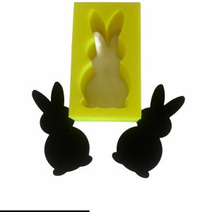 2D Bunny Bath Bomb Mould