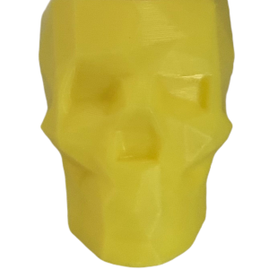 Geometric Skull Penholder