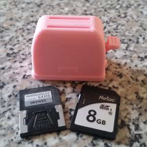 SD Card Storage Toaster