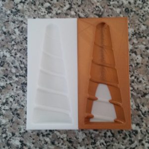 Unicorn Horn Bath Bomb Mould