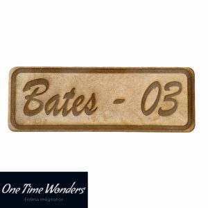 Decorative Number Plate