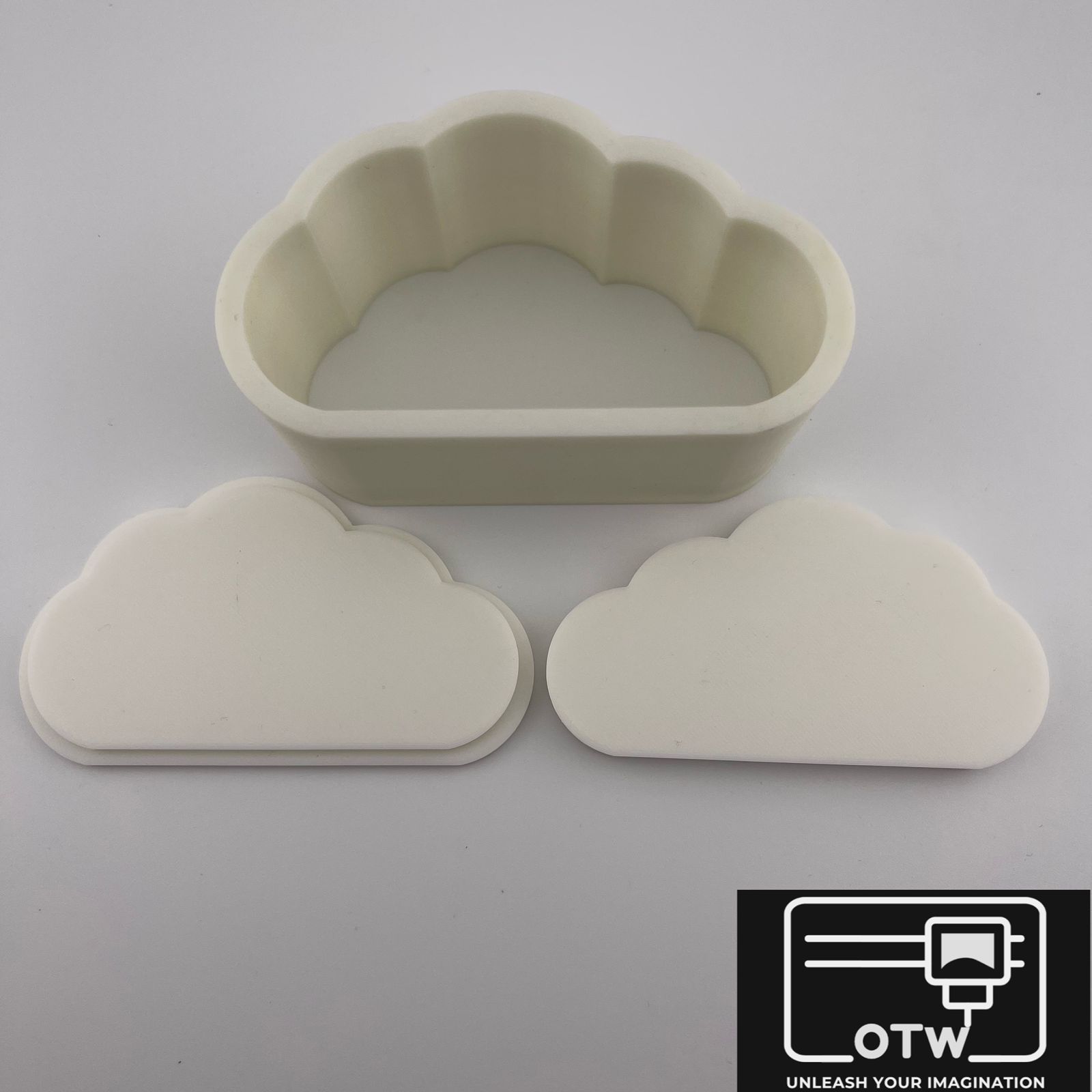 Cloud 3 Bath Bomb Mould
