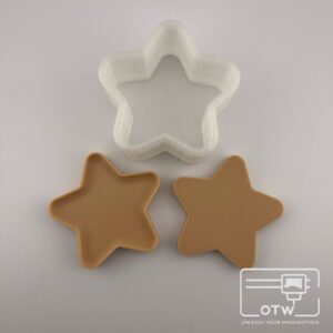 Star 2 Bath Bomb Mould
