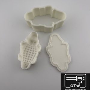 Crocodile Bath Bomb Mould