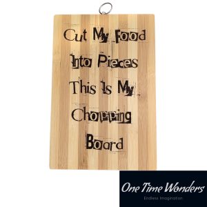 Cut My Food Cutting Board