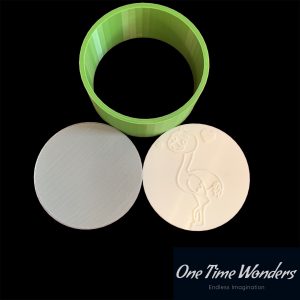 100mm Ostrich Female Bath Bomb Mould