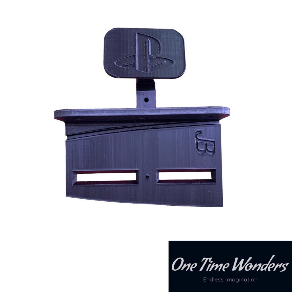 PS5 Disc Edition Console Shelf Mount Brackets 1timewonders