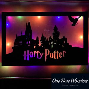Harry Potter Hogwarts Silhouette Wall Light