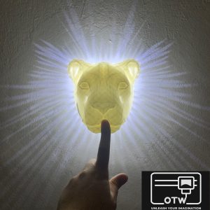 Lion Wall Light