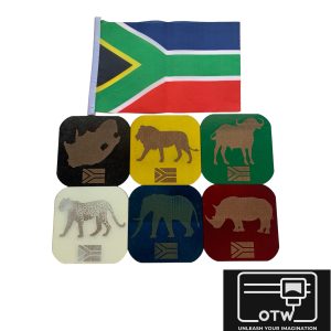 Big Five Coasters SA Colours Edition