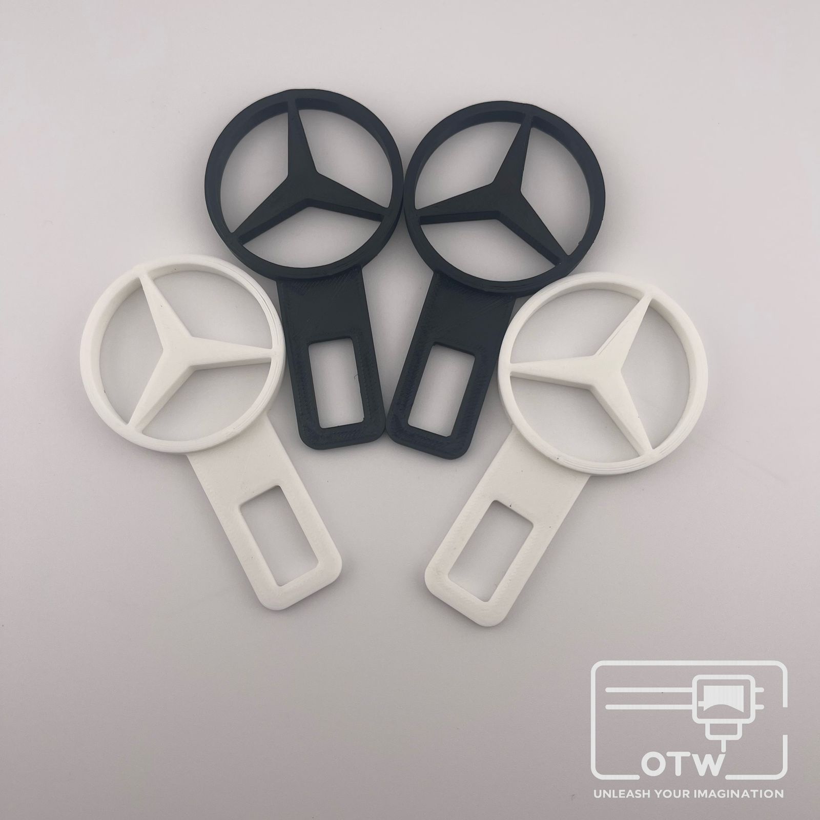 Mercedes Dummy Seatbelt Clips