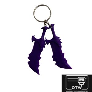 GOW Blades of Chaos Keychain