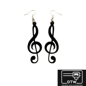 Treble Clef Earrings