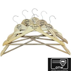 Personalized Wooden Hangers