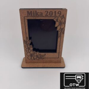 Personalized Instax Mini Flowers Photo Holder