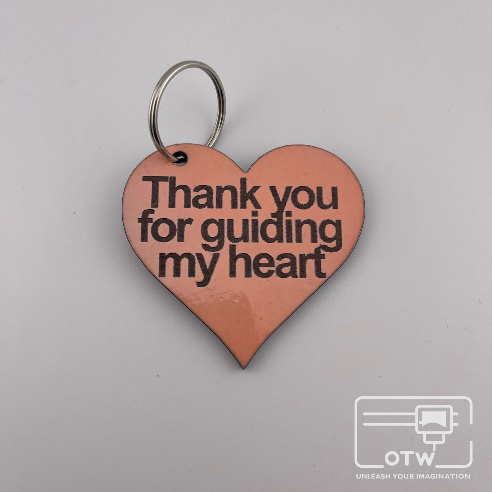 Guiding my Heart Keyring