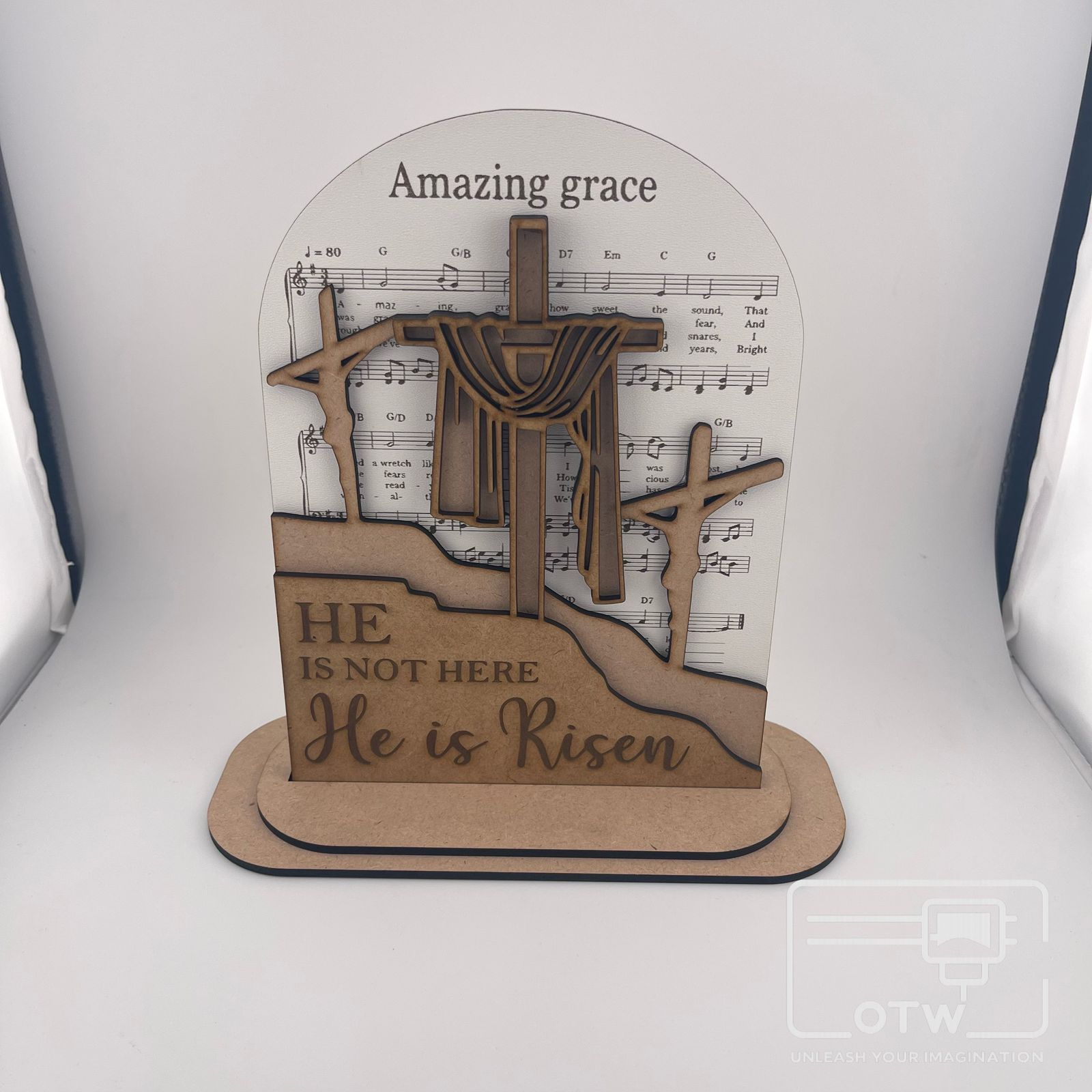 Amazing Grace Resurrection Desktop Ornament