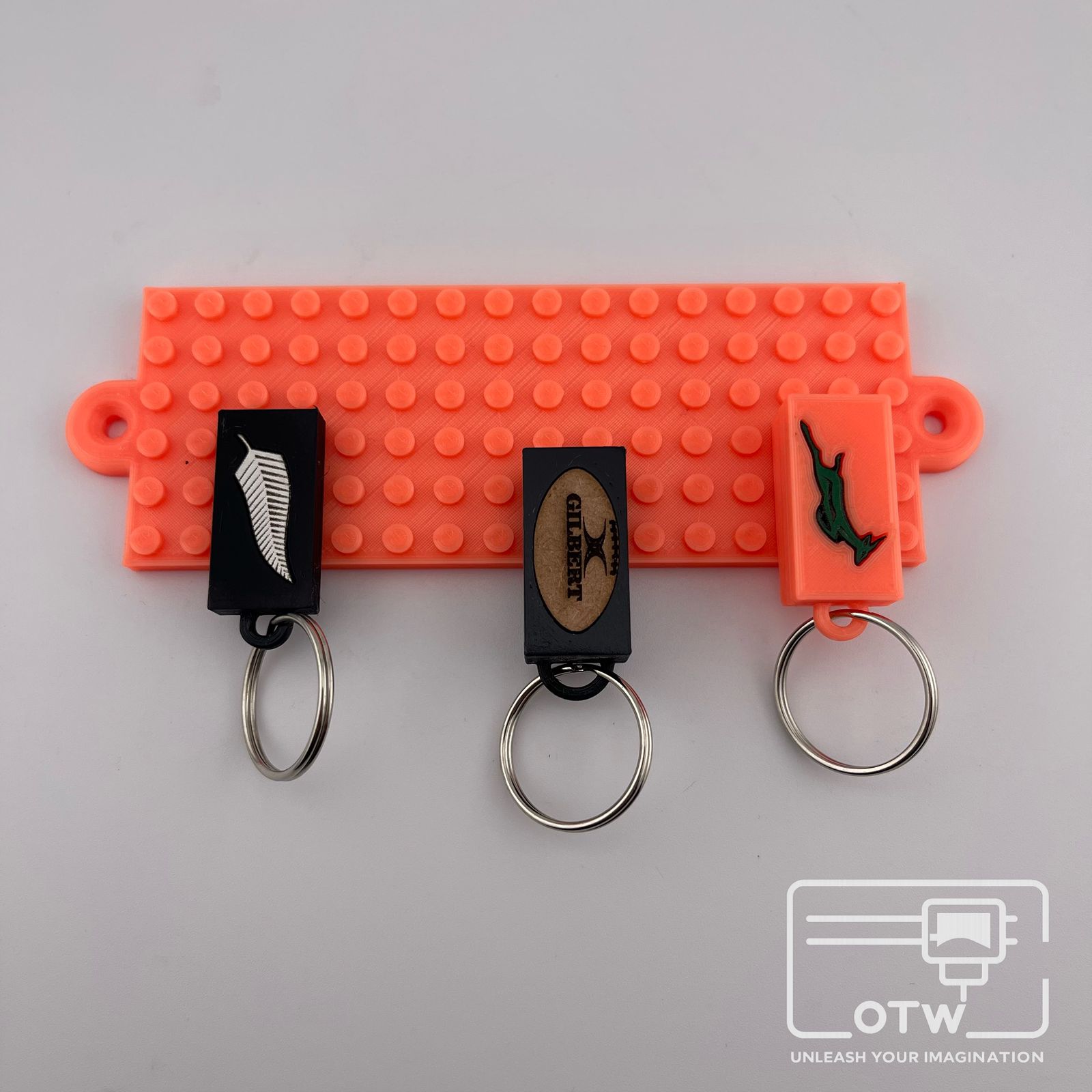 Rugby Blocks Keyholder
