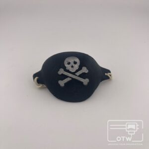 Pirate Eye Patch 3D Skull & Crossbones