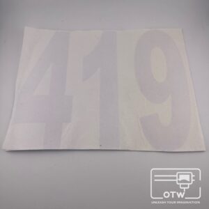 Wheelie Bin Address Sticker