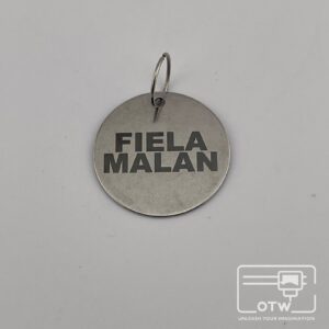 Personalised Round Pet ID Tags