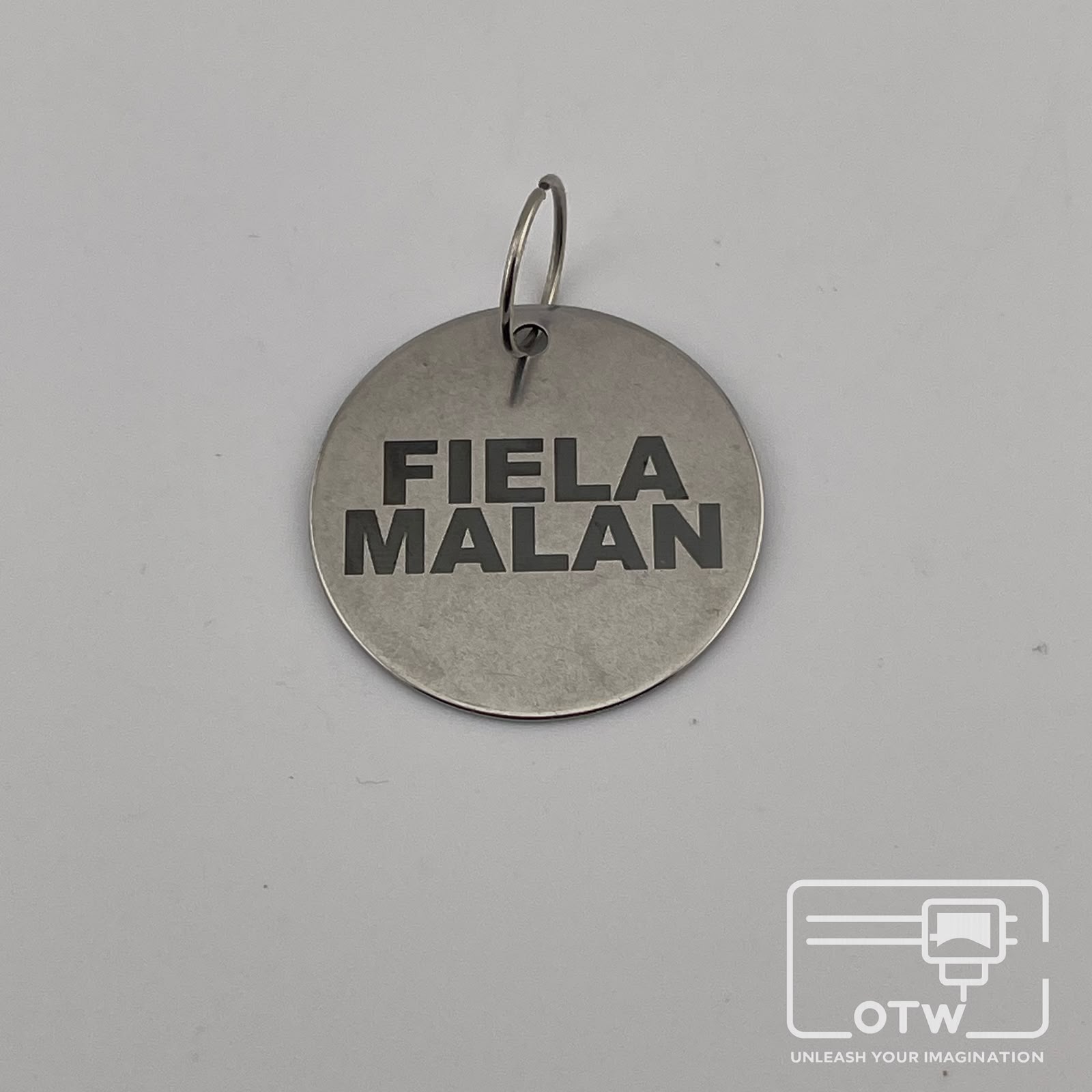 Personalised Round Pet ID Tags