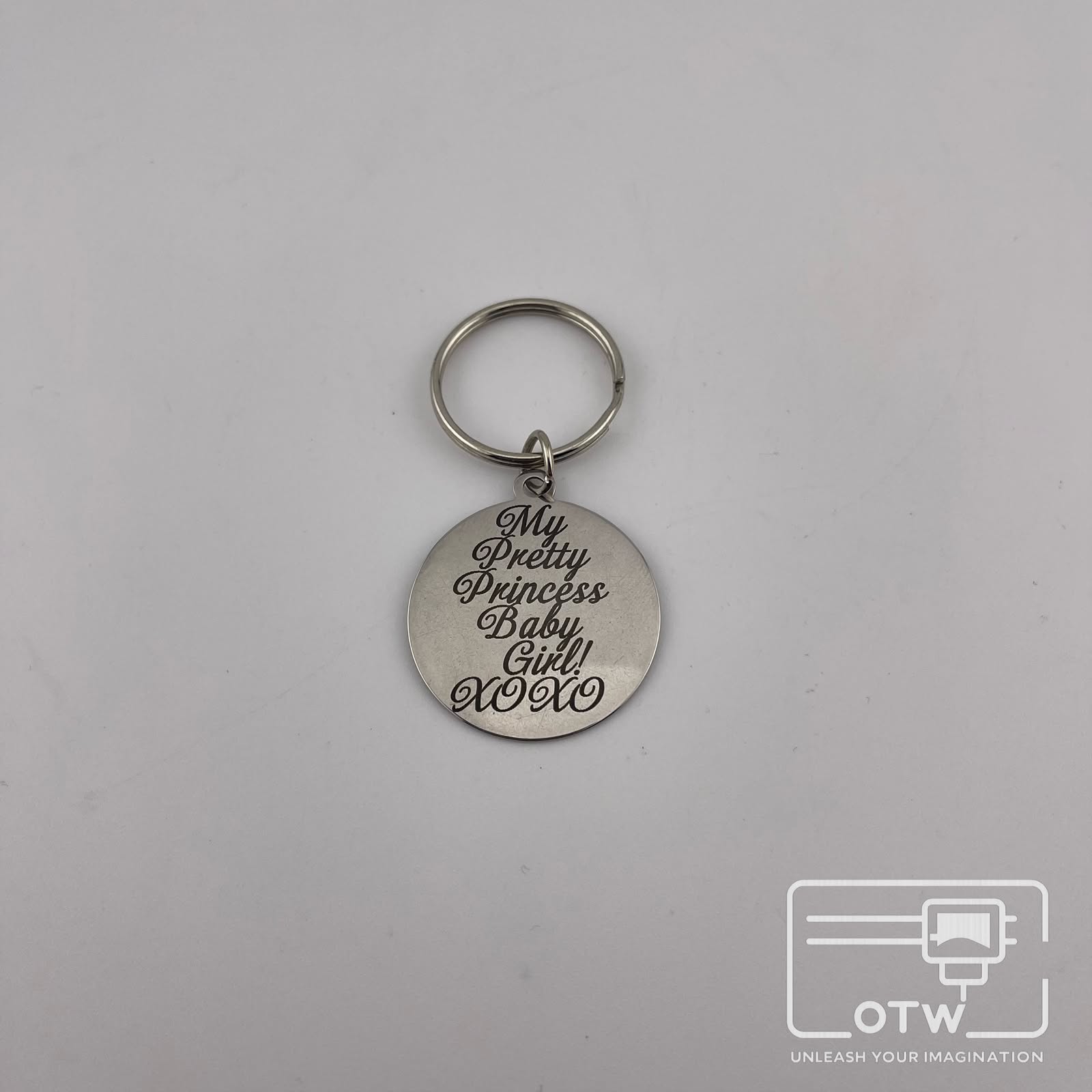 Personalised Father & Daughter Best Friends Keyring - Image 2